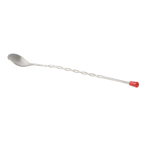 Libertyware TBS11 Twisted Bar Spoon 11" with Red Knob