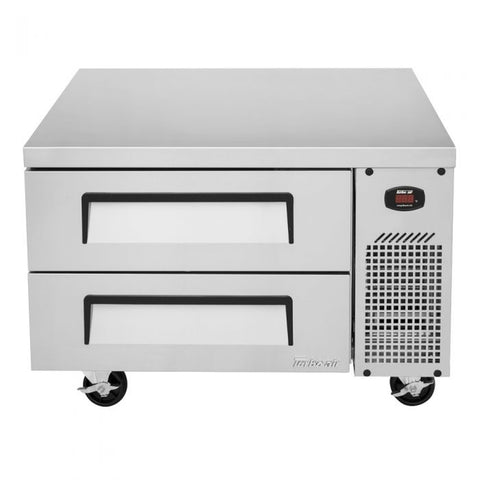 Turbo Air TCBE-36SDR-N6 36" 2-Drawer Super Deluxe Refrigerated Chef Base