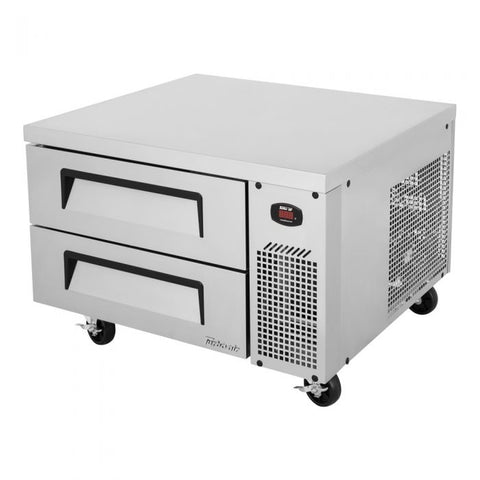Turbo Air TCBE-36SDR-N6 36" 2-Drawer Super Deluxe Refrigerated Chef Base