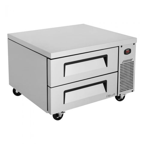 Turbo Air TCBE-36SDR-N6 36" 2-Drawer Super Deluxe Refrigerated Chef Base
