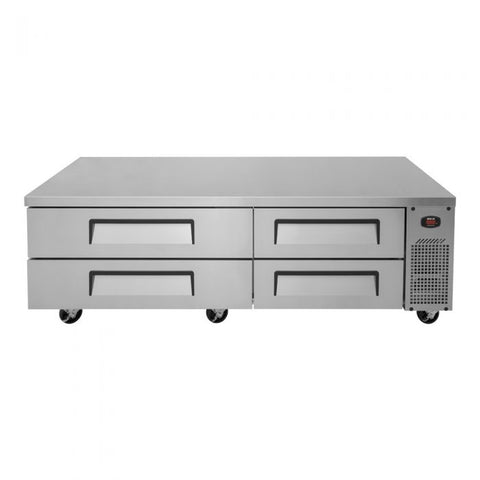 Turbo Air TCBE-72SDR-N 72" Four Drawer Refrigerated Chef Base