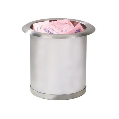 Dispense-Rite TCD-1 Drop-In Stainless Steel Condiment Holder