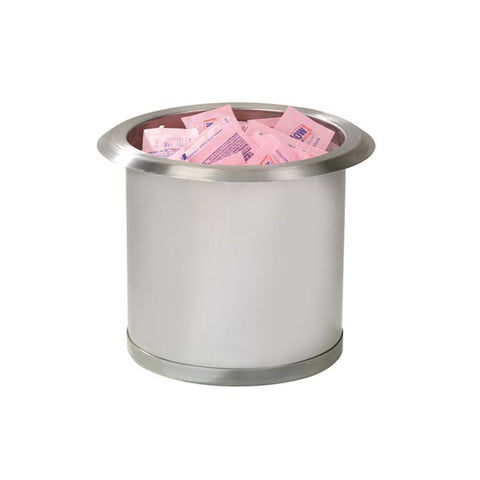 Dispense-Rite TCD-2 Large Drop-In Stainless Steel Condiment Holder