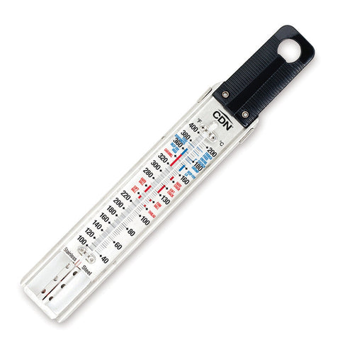 CDN TCG400 Candy & Deep Fry Ruler Thermometer