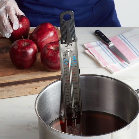 CDN TCG400 Candy & Deep Fry Ruler Thermometer