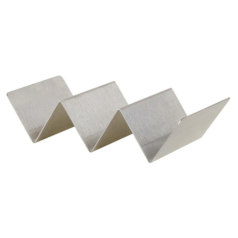 Winco TCHS-23 Stainless Steel Taco Holder, 2-3 Slot