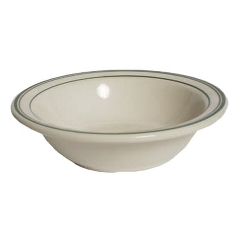 Tuxton China TGB-010 Green Bay 11 oz. Eggshell Grapefruit Bowl