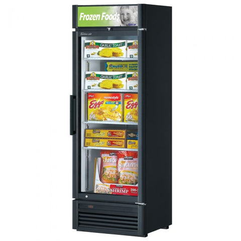 Turbo Air TGF-15SD-N One-Section Super Deluxe Glass Door Merchandiser Freezer, 13.2 cu. ft.