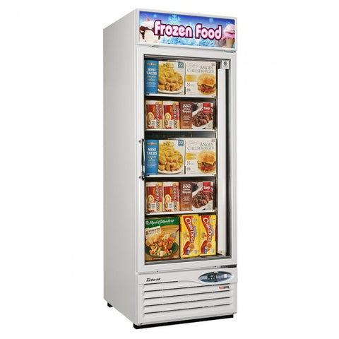 Turbo Air TGF-23F(B)-N One-Section 17.7 Cu. Ft. Swing Door Merchandiser Freezer