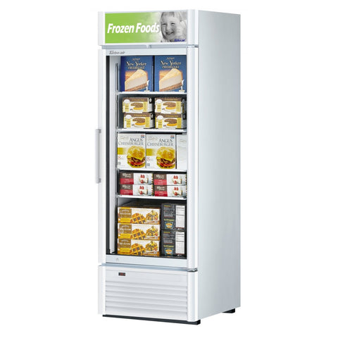 Turbo Air TGF-23SD-N 27" One-Section Super Deluxe Glass Door Merchandiser Freezer