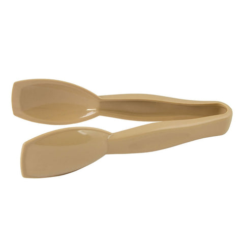Cambro TGG6133 Lugano 6-9/16" Beige Plastic Serving Tongs