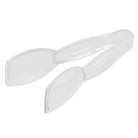 Cambro TGG6135 Lugano 6-9/16" Clear Polycarbonate Serving Tongs