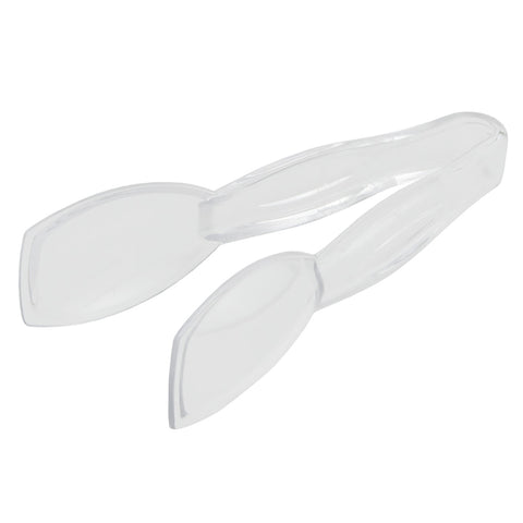 Cambro TGG6135 Lugano 6-9/16" Clear Polycarbonate Serving Tongs