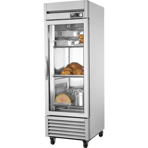 True Manufacturing TH-23G~FGD01 Reach-In Heated Holding Cabinet, 1-Section Framed Glass Door, 23 cu. ft.