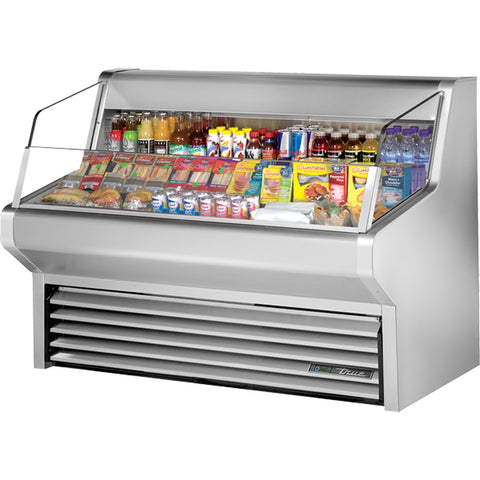 True MFG THAC-60-S-LD Horizontal Air Curtain Refrigerated Merchandiser