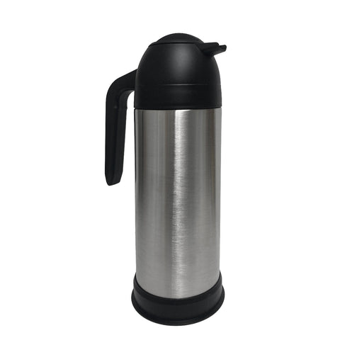 Thunder Group TJWB010 1.0L Black/Stainless Double-Wall Vacuum Carafe
