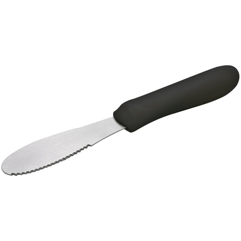 Winco TKP-31 Sandwich Spreader with Black Polypropylene Handle, 3-5/8" x 1-1/4" Blade