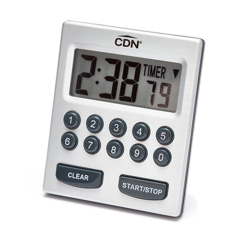 CDN TM30 Direct Entry 2-Alarm Digital Kitchen Timer