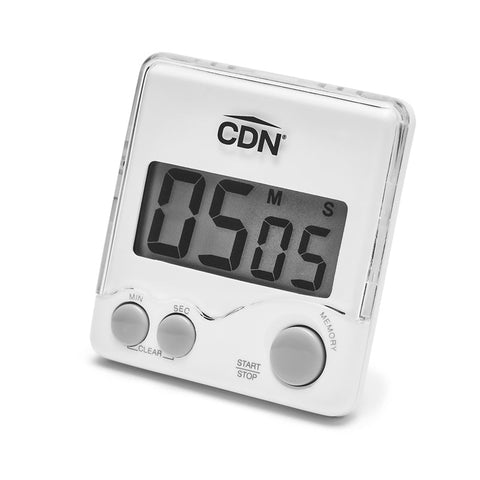 CDN TM7-W Loud Alarm Digital 100-Minute Kitchen Timer