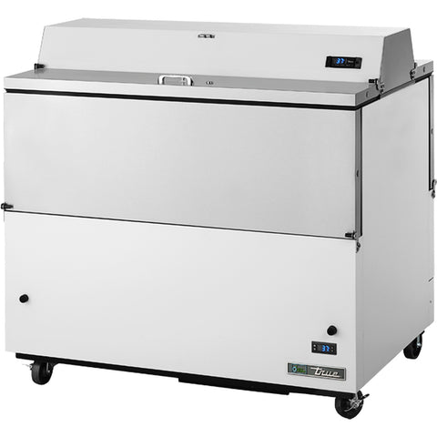 True Mfg. TMC-49-DS-HC 49" Dual-Sided Mobile Milk Cooler