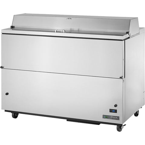 True TMC-58-S-HC Mobile Milk Cooler with Top and Side Access, 16-Crate Capacity