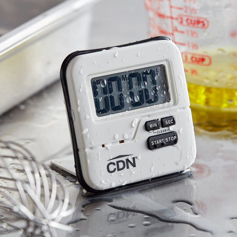 CDN TMW1 Waterproof 100 Minute Digital Kitchen Timer