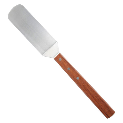 Winco TN44 Giant Turner with Offset Wooden Handle, 8-1/2" x 2-7/8" Blade