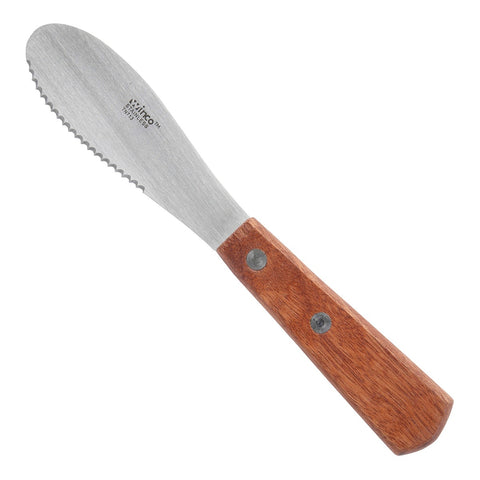Winco TN713 Sandwich Spreader with Wooden Handle
