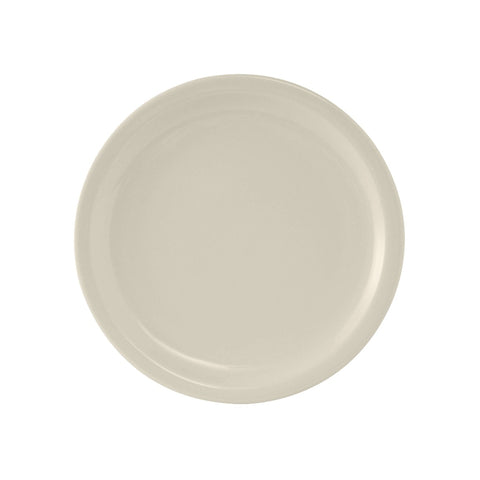 Tuxton China TNR-005 Nevada/Reno 5-1/2" Eggshell Narrow Rim China Plate