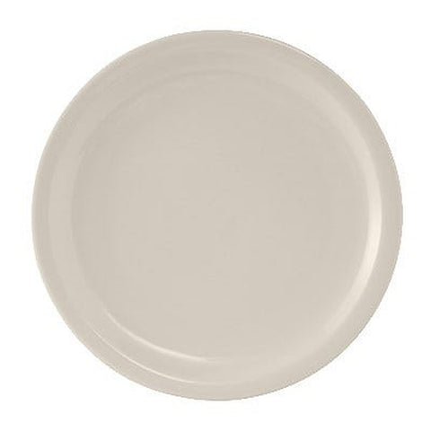 Tuxton China TNR-009 Round 9.5" Narrow Rim China Plate