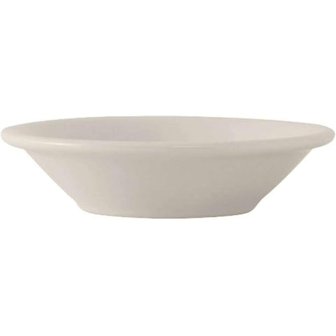 Tuxton China TNR-011 3-1/2 oz. Eggshell Round Fruit Dish