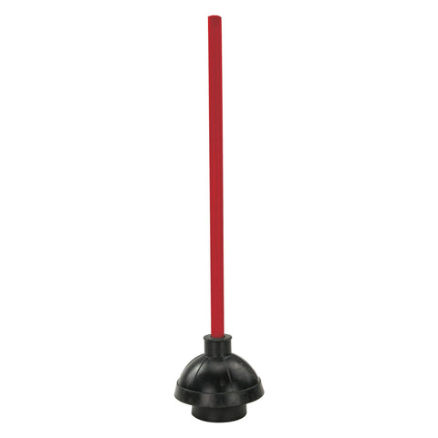 Winco TP-300 Toilet Plunger with 19 Inch Wooden Handle