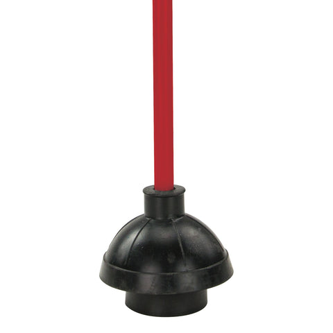 Winco TP-300 Toilet Plunger with 19 Inch Wooden Handle