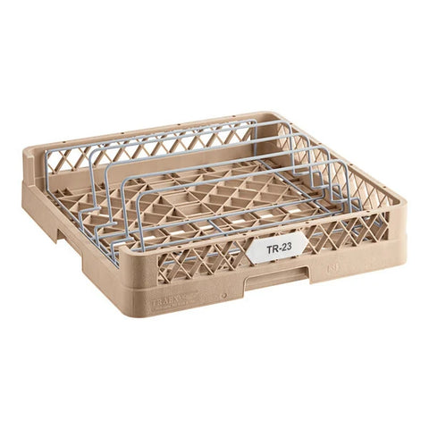 Vollrath TR23 Traex Full-Size Open-End Sheet Pan Dishwasher Rack, Beige