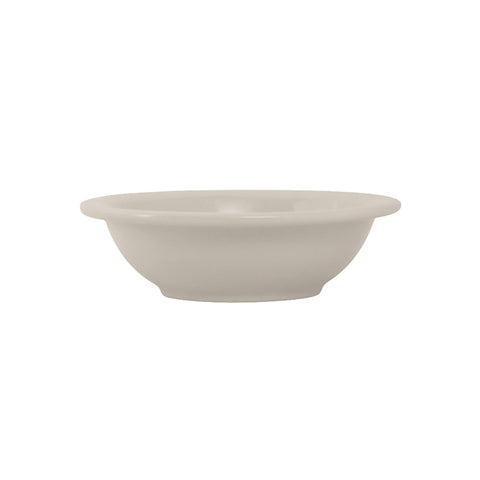 Tuxton China TRE-010 11 oz. Eggshell Round Grapefruit Bowl