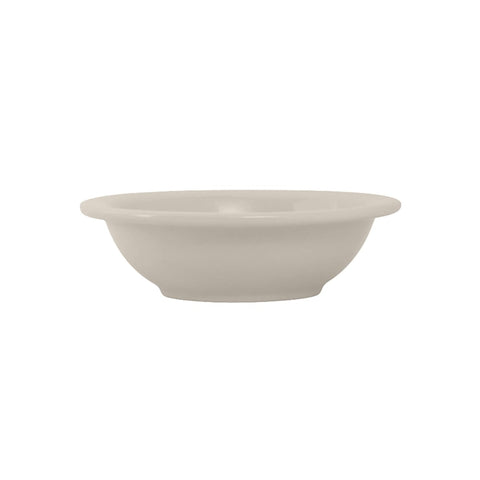 Tuxton China TRE-010 11 oz. Eggshell Round Grapefruit Bowl