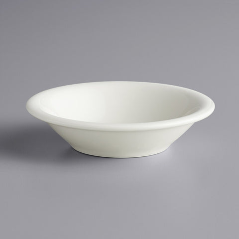 Tuxton China TRE-011 Reno/Nevada 4.5 oz. Eggshell China Fruit Dish