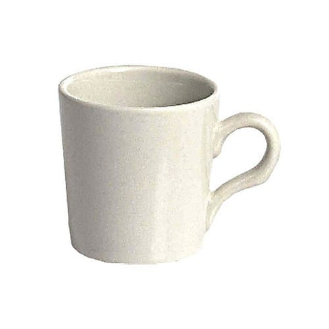 Tuxton China TRE-028 Reno/Nevada 2-3/4 oz. Eggshell Espresso Cup