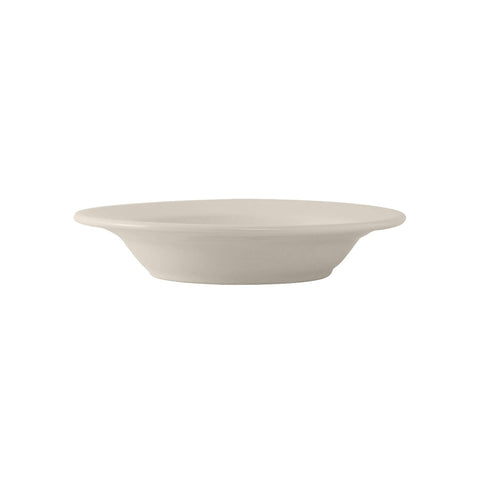 Tuxton China TRE-100 Reno/Nevada 13 oz. Eggshell Wide Rim Rolled Edge China Pasta Bowl