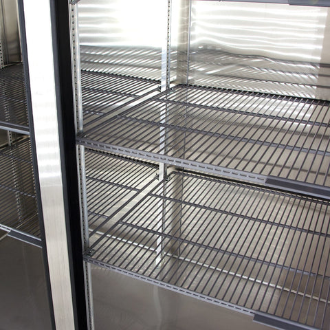 TS-49G-LD True 54" 2-Section Reach-In Refrigerator w/ Glass Doors