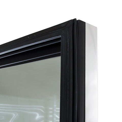 TS-49G-LD True 54" 2-Section Reach-In Refrigerator w/ Glass Doors