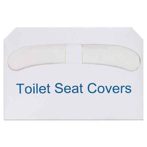 Winco TSC-250 Half Fold Toilet Seat Cover Paper, 250/Pack