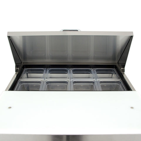 TSSU-27-08-HC True 27" 1-Door Refrigerated Sandwich/Salad Prep Table