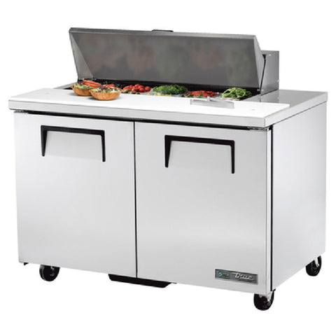 TSSU-48-10-HC True (10) 1/6 Size (4"D) Poly Pans, Sandwich/Salad Unit - Each