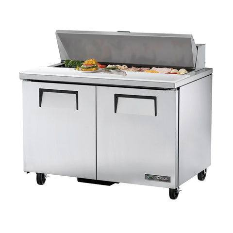 TSSU-48-12-HC True 48" 2-Door Refrigerated Sandwich/Salad Prep Table