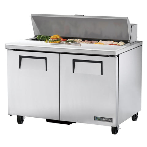 TSSU-48-12-HC True 48" 2-Door Refrigerated Sandwich/Salad Prep Table
