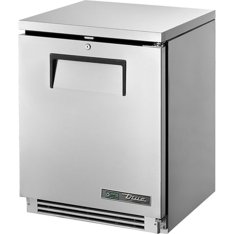 True Manufacturing TUC-24F-HC 24" Undercounter Freezer with Solid Stainless Steel Door