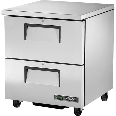 True Manufacturing TUC-27F-D-2-HC 27.63" Undercounter Freezer with 2 Drawers and Hydrocarbon Refrigerant