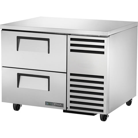 True Manufacturing TUC-44D-2-HC 44 1/2" Two-Drawer Undercounter Refrigerator with Hydrocarbon Refrigerant