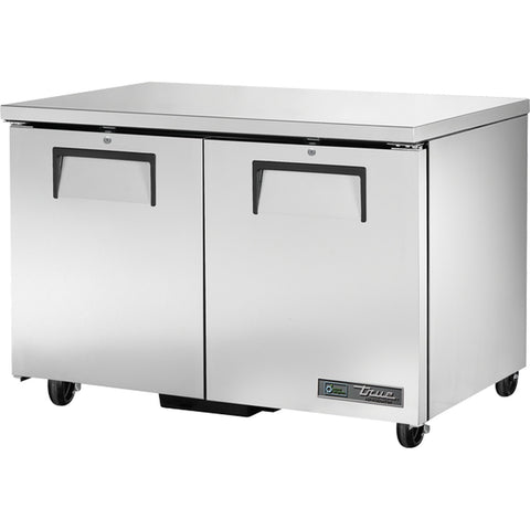 True Manufacturing TUC-48-HC 48" 2-Door Undercounter Refrigerator with Hydrocarbon Refrigerant